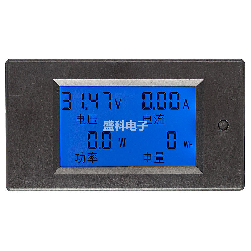 LCD数字显示直流多功能电能表 12V-96V 20A/100A电压电流功率电量