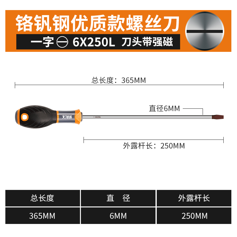 螺丝刀十字一字起子小梅花家用改锥超硬强磁性工具工业级两用套装