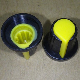 开关帽 电位器功放旋钮15X17 梅花柄6MM AG2型 WH148塑料旋钮