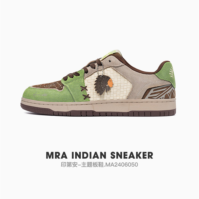 MRA印第安板鞋男春季运动休闲鞋