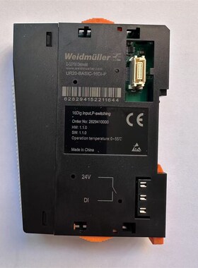 PLC模块UR20-BlASIC-16DI-P 2829410000 16DI数字量输出模块