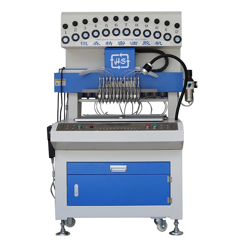 12色自动打胶机滴塑机 全自动高精度PVCT软胶硅胶滴胶机