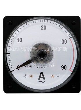 厂家供应 广角度显示指针电表LS-110 AC30/M5A 3倍过载 交流电流