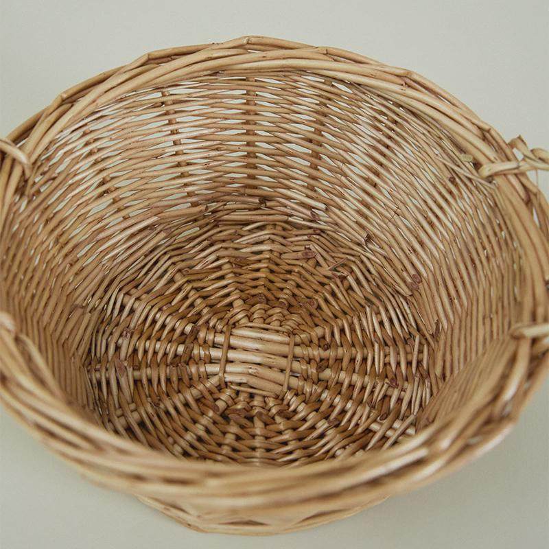 手工柳编鸡蛋筐双耳水p果篮厨房装菜果蔬收纳筐家用葱姜蒜收纳篮,收纳整理,橱柜收纳筐,淘宝优惠券,粉丝福利购,淘宝优惠卷