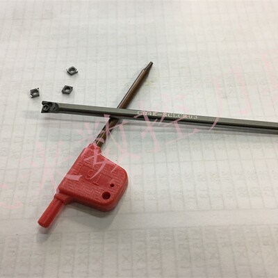 数控钨钢小内孔刀杆95度 C04KA-SCLCR03 小镗刀加工5MM