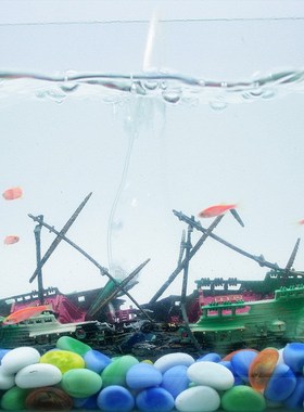 24*1a3cm Large Aquarium Decoration Boat Plactic Aquarium Shi