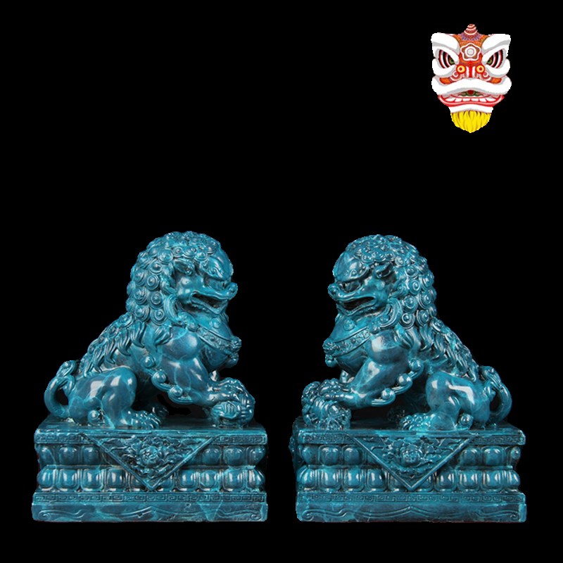 铜狮子摆件 铜北v京狮摆件 铜宫门狮摆件