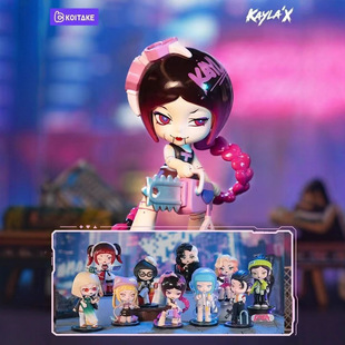 正品锦鲤拿趣凯拉十世敢潮街区系列盲盒手办摆件潮流玩具礼物收藏