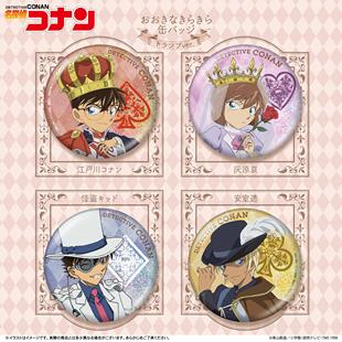喵喵预订角川 名侦探柯南 100mm BIG闪徽章 扑克牌ver.