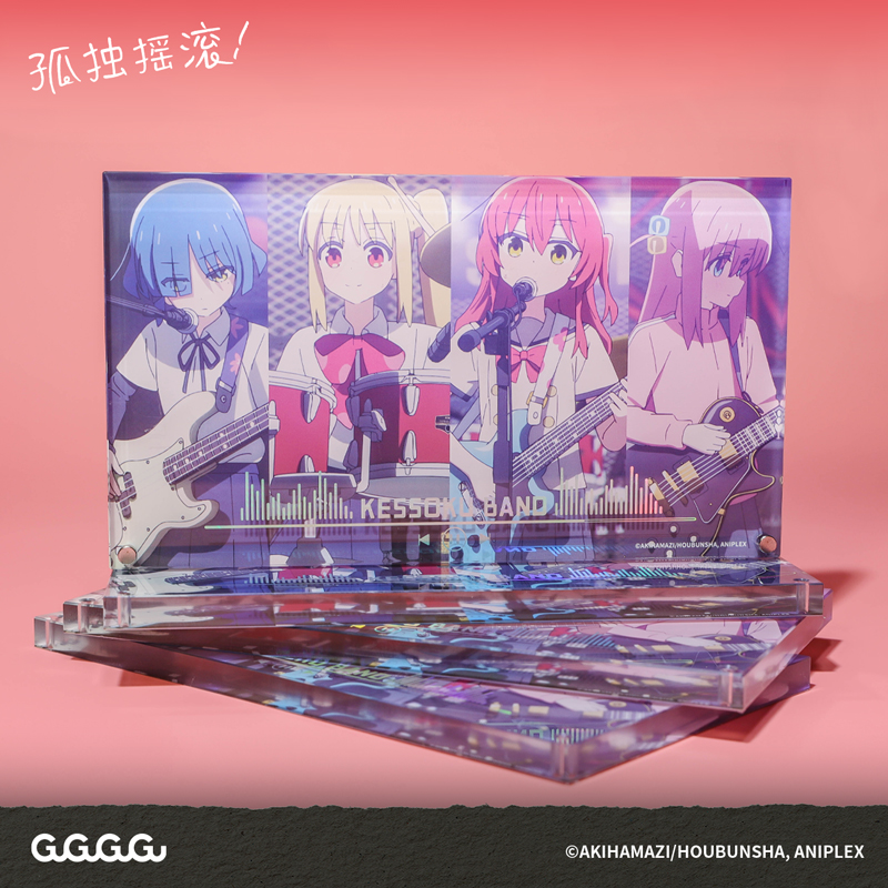 喵喵预订孤独摇滚后藤独相框装饰摆件卡通动漫 谷子礼物