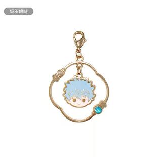 喵喵预订-    TAPIOCA 银魂 Q版金属摇摇乐大头挂件钥匙扣