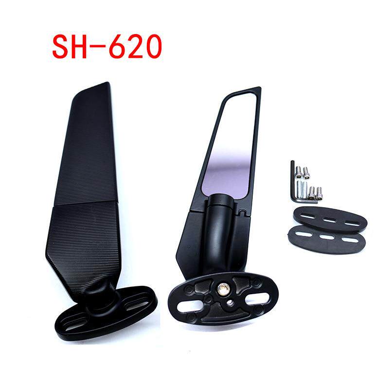 爆款SH-620定风翼后视镜各种跑车后视镜风翼定通用倒车镜摩托车反