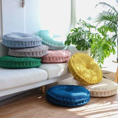 爆款四季星网坐垫加大加厚蒲团垫餐椅垫榻榻米地板垫办公室坐垫