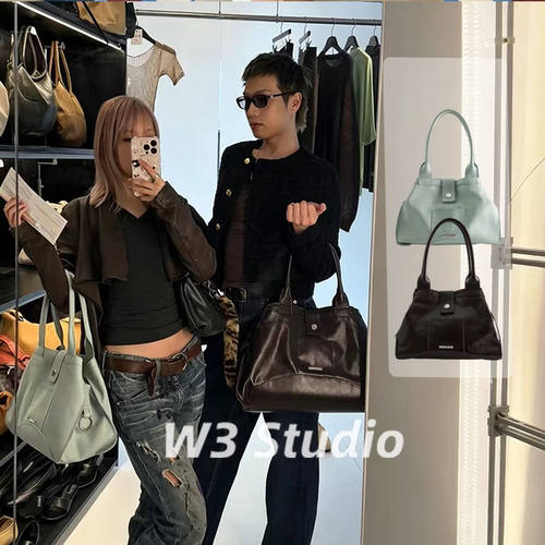 Paloma西班牙小众设计复古油蜡皮托特包女大容量通勤单肩包高级感
