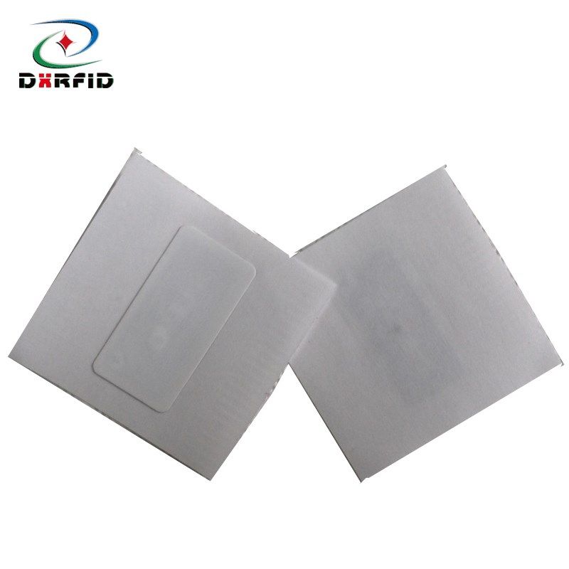 珠宝电子标签30*15mm高v频 ICODE-X不干胶湿标签铜版纸标签