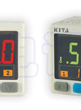 台湾KITA负压数字压力开关KP4v2P-010-F1 停产升级新型号KF43P-01