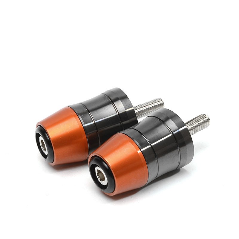 适用三阳HUShKY150 哈士奇ADV150改装不锈钢加重手把堵头平衡塞