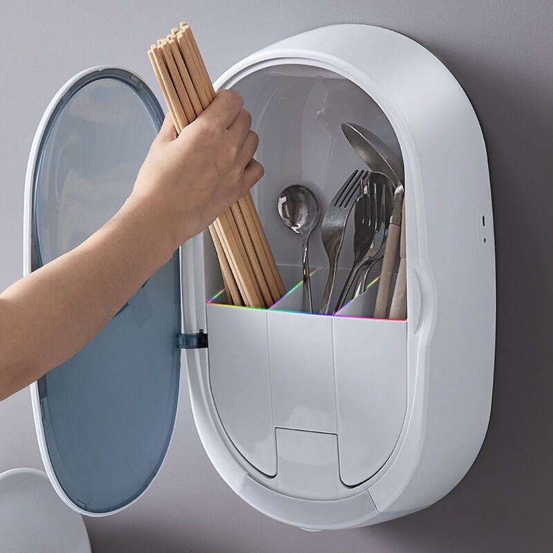 筷筒消毒紫外线消毒筷子筒家用桶厨房H收纳盒篓置物架不易发霉勺,厨房电器,商用筷子消毒机,淘宝优惠券,粉丝福利购,淘宝优惠卷