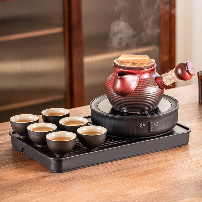 冬日围炉煮茶罐罐烤奶茶家用室内全套电G陶炉煮茶壶煮茶器2024新,餐饮具,茶壶,淘宝优惠券,粉丝福利购,淘宝优惠卷