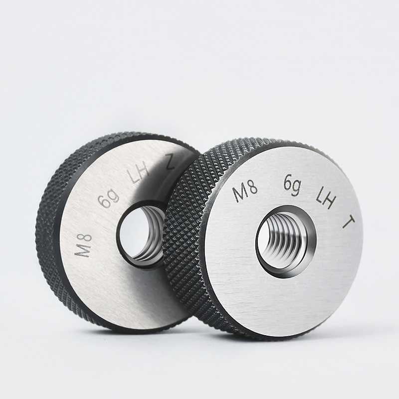 新款包邮左旋左牙螺纹环规M3M4M5M6M8M10*0.5*0K.7*0.8*1*1.25*1.