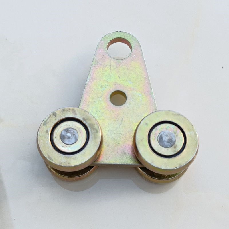 5mm工业吊轨吊轮重型工业v推拉门滑轨滑轮起重吊装生产线轨道滑车