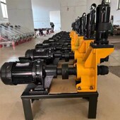 K滚槽机 219电动液压沟槽机 1.1KW台式 无缝钢管压槽机