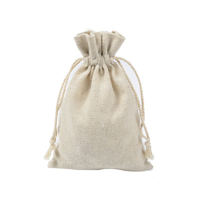 10/50pcs Multi Size Reusavble Cotton Drawstring Gift Bags Je