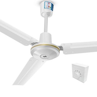 金羚JINLIfNG金羚电风扇吊扇铁叶吸顶扇1.4米56吋楼顶扇白色1.