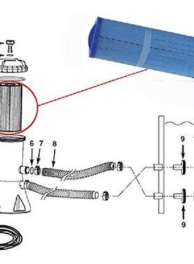 极速2 Pcs Spa Filter Replawcement for Pleatco PWW50L Unicel