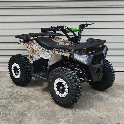 新款卧式125cc四轮沙滩越z野摩托车ATV山地儿童雪地摩托车
