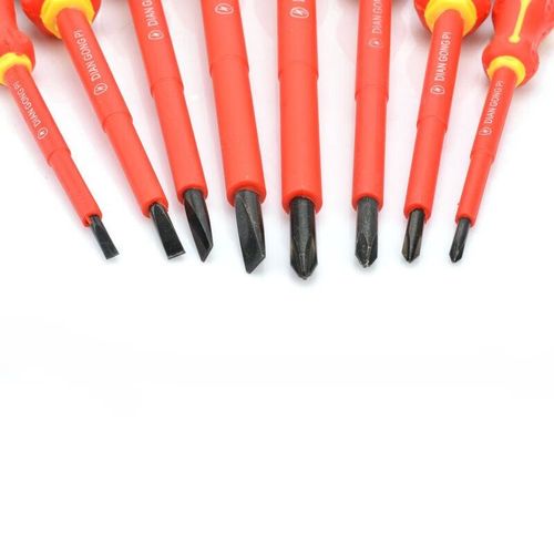 Wynns威力狮 铬钒钢电工螺丝批 C绝缘塑柄电工批 螺丝刀改锥套装