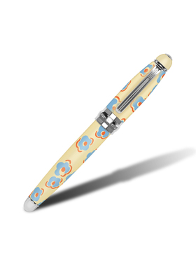 意大利CAMPO MARZIO凯博马尔兹插画手绘钢笔莫奈花园口袋笔高档金属手账签字笔学生新年礼物