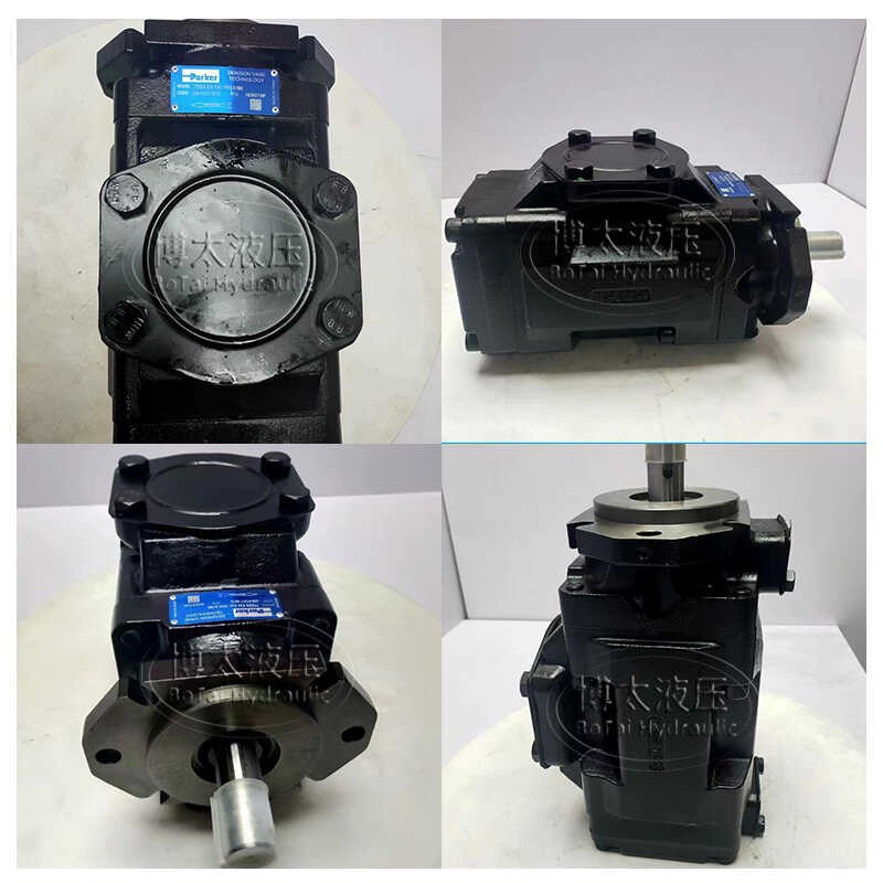 ParKer丹尼逊T7DDS E42 E42 1R00 A1M0双联叶片泵TW7DS伺服泵电动