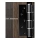 Inch Hinge Aluminum Concealed Door Automatic ClosiYng