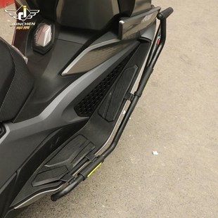 适用于三阳巡弋400m保险杠防摔护杠排气管防摔棒XS400T改装保护架