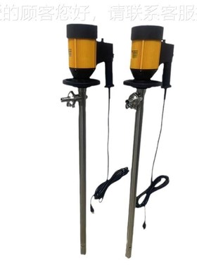 759HD2-E-V+SS304/PP/SS36L/P1VIDF0-100电动插桶泵抽液泵油桶泵