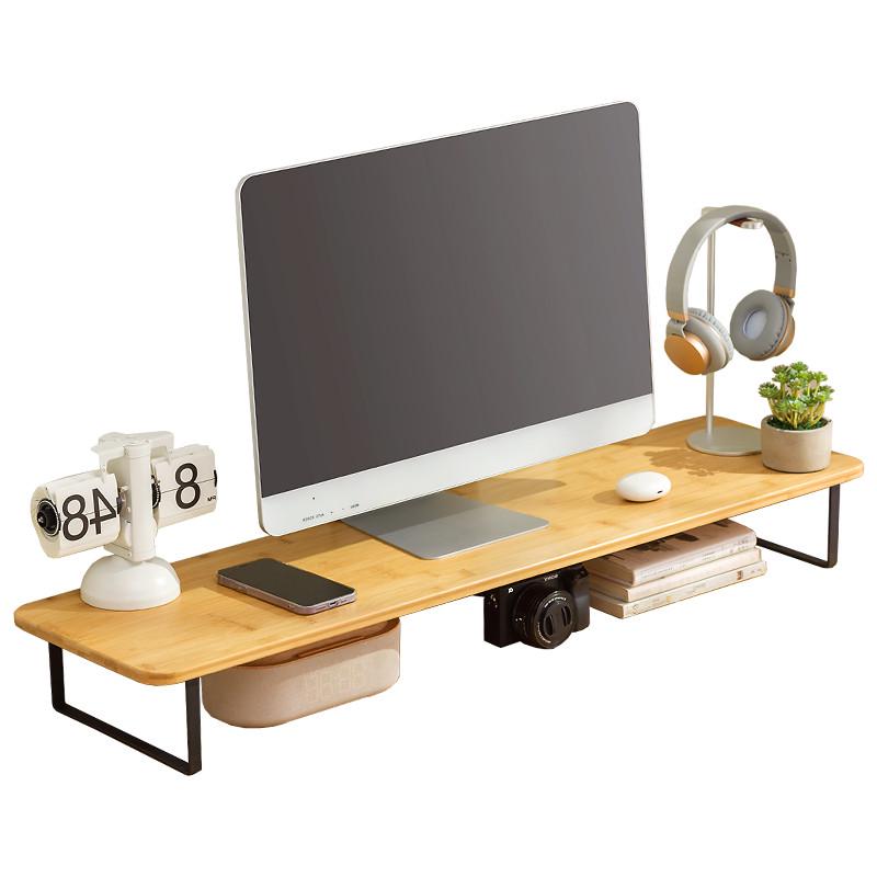 电脑增高架桌面显示器抬r高支架笔记本底座办公室显示屏收纳置之