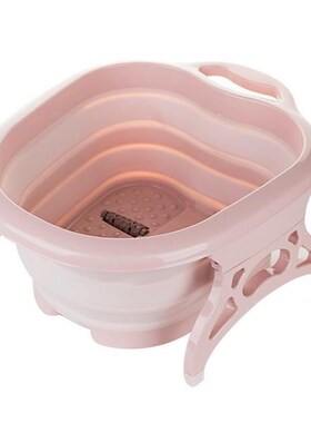 Foldable Fooitbath Spa Massage Bucket Foot Bath Basin Health