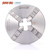 三鸥牌k12 160r四夹具自定心卡盘车床配件四爪联动爪