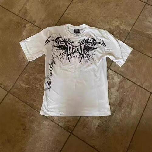 Affliction Dark Angel Print Sleeve Shirt Casual Fitting H