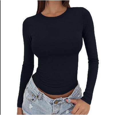 Women Thermal Underwear Set Fall Winter Casual Sleeve Round