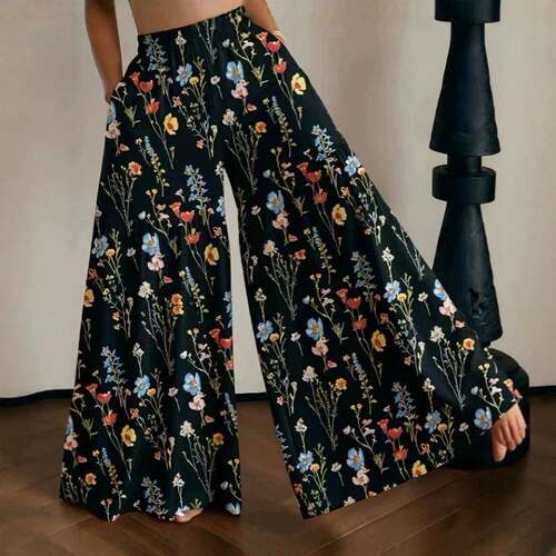 Digital printing sequined skirt spring summer 2025