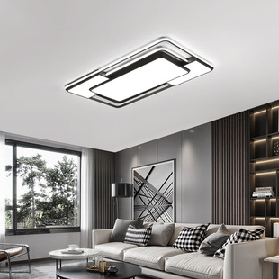 吸顶灯led长方形现代简约客厅灯2020年新款 大气家用卧室灯餐厅灯