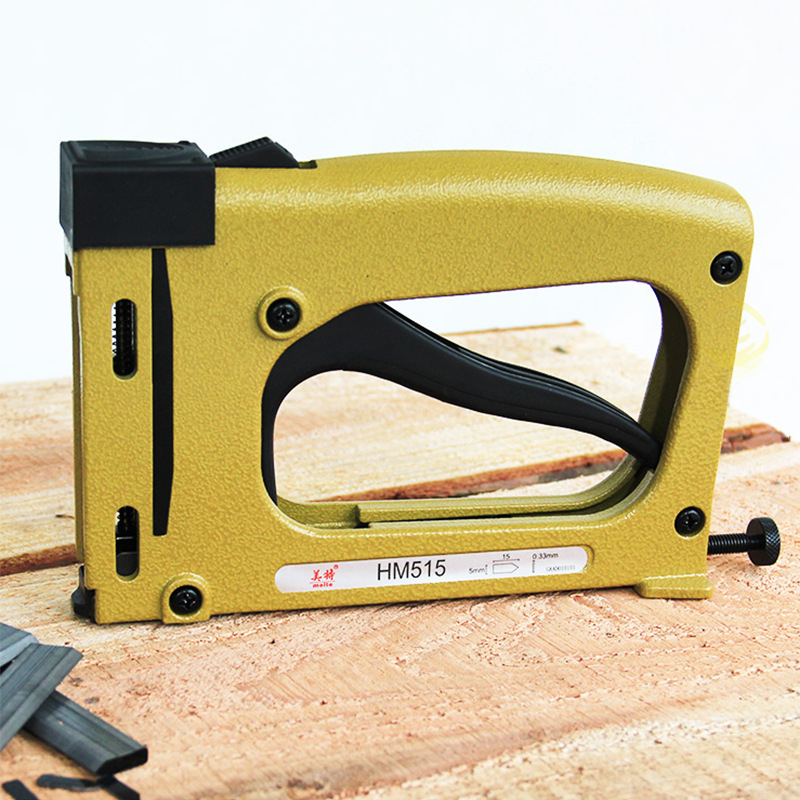 美特手动片钉枪 手动瓜子片钉枪 十字绣画框背板工业艺术相框