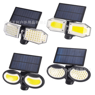 2020年新款 太阳能分体壁灯太阳能庭院灯户外人体感应灯景观灯路灯