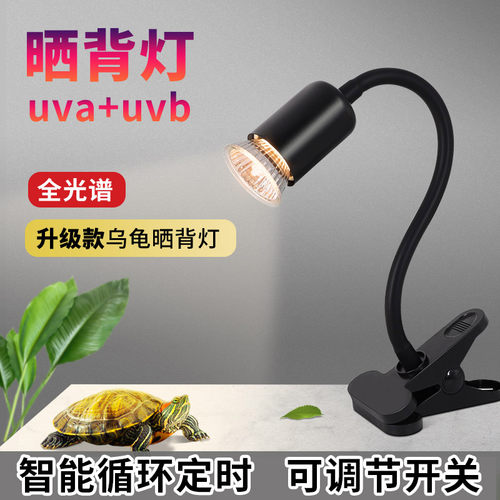 【热销款】乌龟晒背灯可定时调节