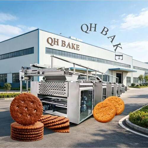 全自动智能饼干线 夹心饼干生产线 饼干巧克力涂层机 燃气/电热隧