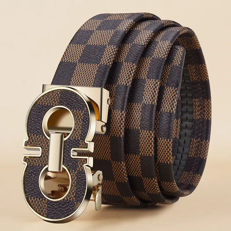 Unbelievable Deal! High-End Men's Leather Belt with Auto L-Buckle - Product image 4