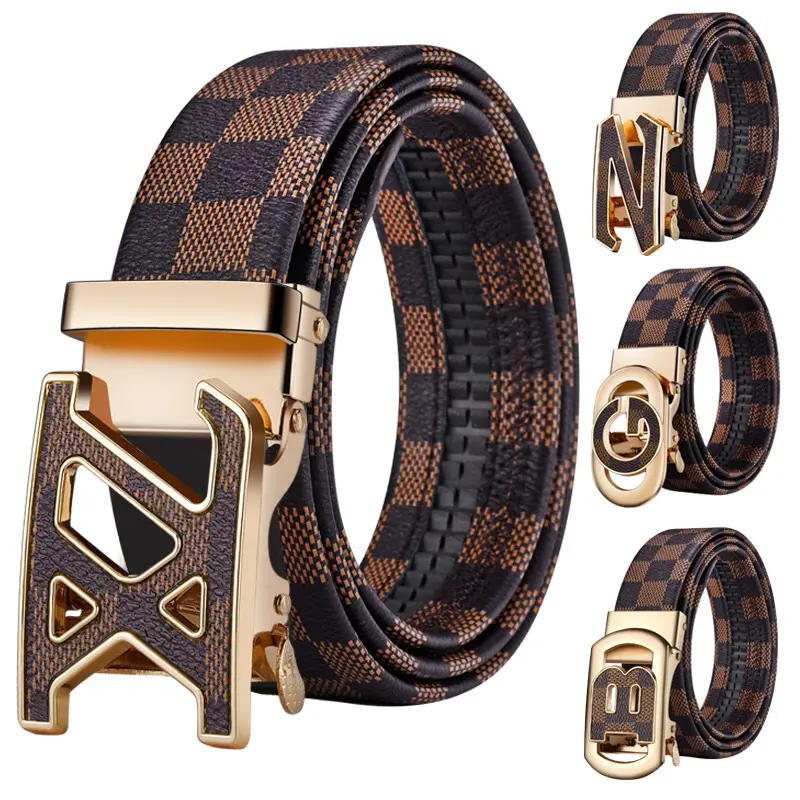 Unbelievable Deal! High-End Men's Leather Belt with Auto L-Buckle - Product image 2