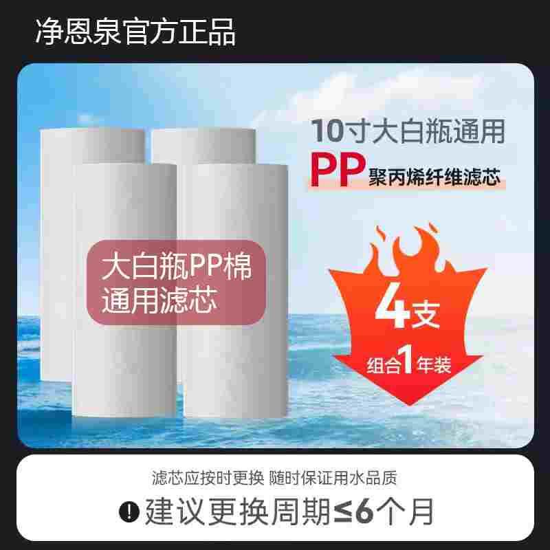 净恩泉大白瓶前置过滤器PP棉通用滤芯滤芯自来水全屋大流量净水器
